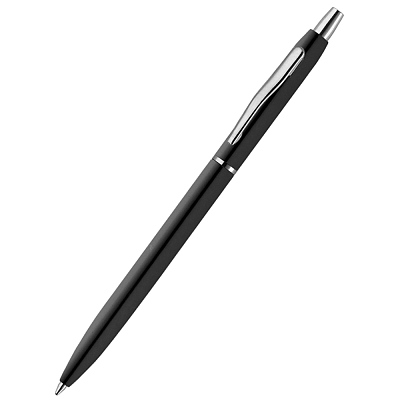 Ручка металлическая Palina, черная-S (Чёрный)