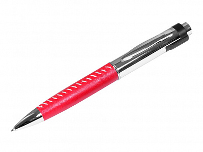 USB 2.0- флешка на 32 Гб в виде ручки с мини чипом (Красный/серебристый)
