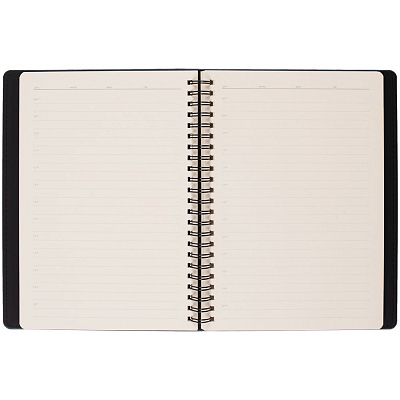 Ежедневник Spring Urban на заказ, недатированный, синий