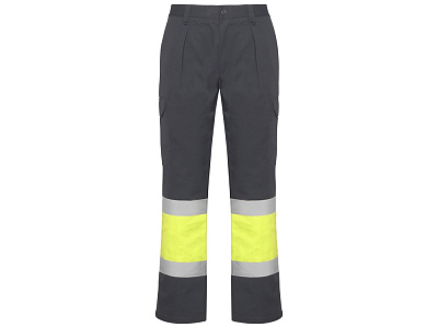 Брюки Soan со светоотражающими полосами, мужские (Свинцовый/неоновый желтый)