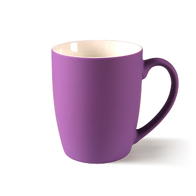 Кружка MATFEY soft touch 350 мл (Фиолетовый)