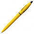 Ручка шариковая S! (Си), желтая - Фото 3