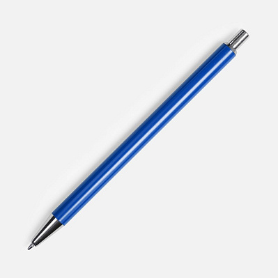 Ручка шариковая Slim Beam, синяя (Синий)