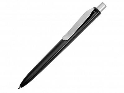 Ручка пластиковая шариковая Prodir DS8 PSP (Черный/серебристый)
