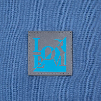 Лейбл светоотражающий Tao, L, серый