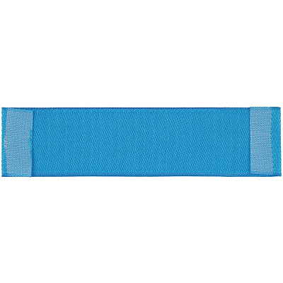 Лейбл тканевый Epsilon, S, голубой