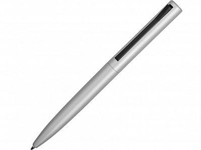 Ручка металлическая шариковая Bevel (Серебристый)