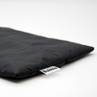 Шарф Bubble, стёганый (черный)