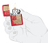 Зажигалка ZIPPO Year of the Dragon 2024 с покрытием Red Matte, латунь/сталь, красная, 38x13x57 мм - Фото 5