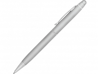 Шариковая ручка из металла со стилусом JULIE (Серебристый)
