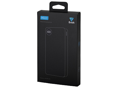 Внешний аккумулятор Mild, soft-touch, 10 000 mAh