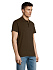 Рубашка поло мужская Summer 170, темно-коричневая (шоколад) - Фото 6