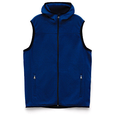 Жилет с капюшоном унисекс Gotland  (Синий)