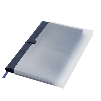 Ежедневник Ин Велюр (In Velour) недатированный, синий