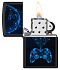 Зажигалка ZIPPO Gaming с покрытием Black Matte, латунь/сталь, черная, матовая, 38x13x57 мм - Фото 3