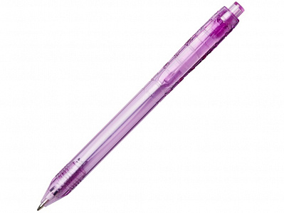Ручка пластиковая шариковая Vancouver (Пурпурный прозрачный)