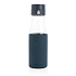 Стеклянная бутылка для воды Ukiyo с силиконовым держателем, 600 мл - Фото 3