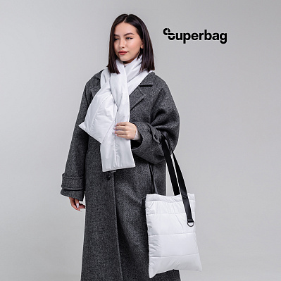 Набор Superbag Bubble (белый) (Белый)