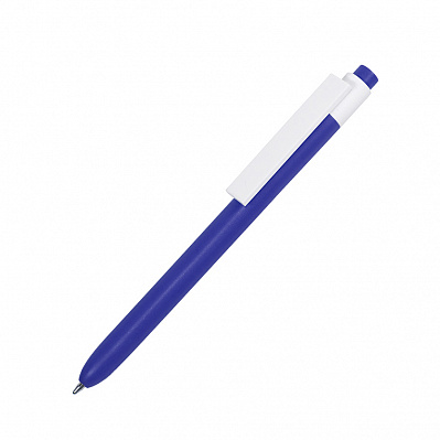 Ручка шариковая RETRO, пластик
 (Синий, белый)