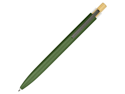 Ручка шариковая из переработанного алюминия Blossom (Зеленый)