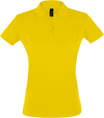 Рубашка поло женская Perfect Women 180 желтая (Желтый)
