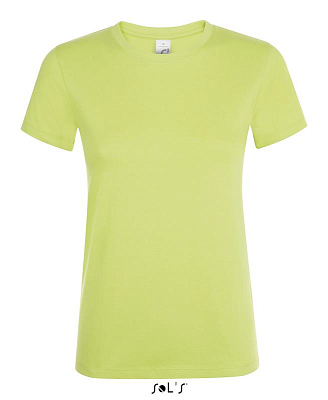 Фуфайка (футболка) REGENT женская,Зеленое яблоко S