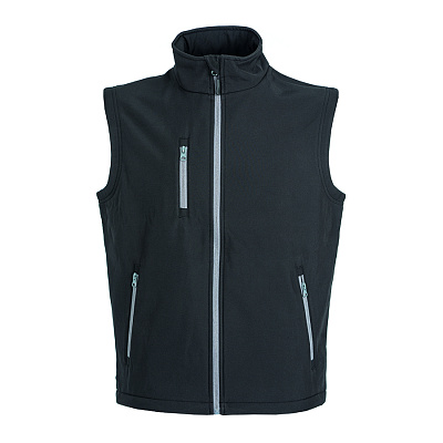 Жилет мужской софтшелл TARVISIO MAN 320 (Чёрный)