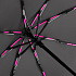 Зонт складной AOC Mini с цветными спицами, розовый - Фото 4