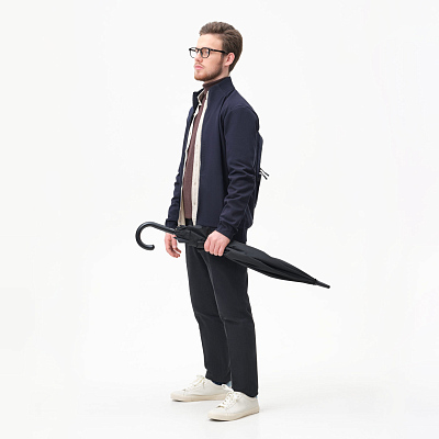 Зонт-трость Дюна (Dune), черный