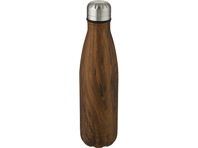 Бутылка Cove с вакуумной изоляцией и деревянным принтом (Дерево)