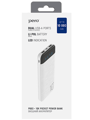 ПЗУ PERO PB03 10K, черный