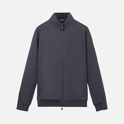 Толстовка на молнии ASTIN антрацит, размер S/M