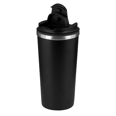 Термокружка вакуумная Палермо (Palermo), черная