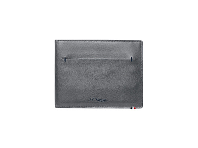Бумажник SLIM (Серый, синий)