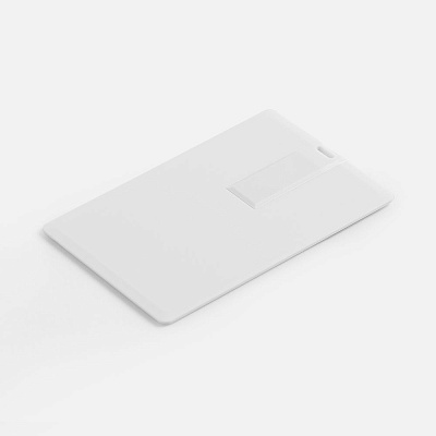 Флешка Card, 16 Гб, белая (Белый)