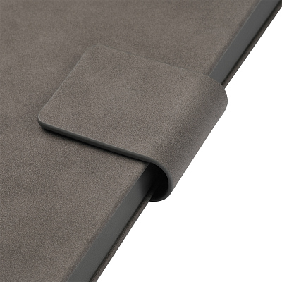 Ежедневник Риц (Ritz) недатированный, серый, твердая обложка