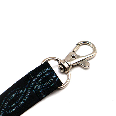 Ланъярд полноцветный Флоу с карабином