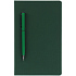 Ежедневник Magnet Shall с ручкой, зеленый - Фото 3