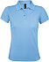 Рубашка поло женская Prime Women 200 голубая - Фото 1
