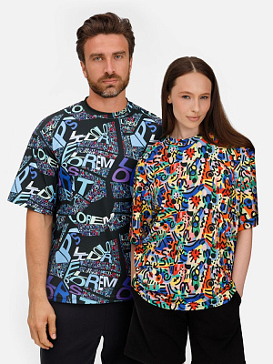 Футболка из бифлекса Morfiss с полной запечаткой на заказ