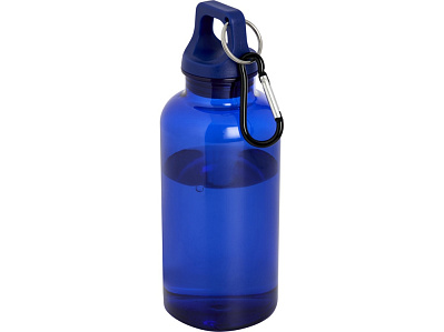 Бутылка для воды с карабином Oregon, 400 мл (Синий)