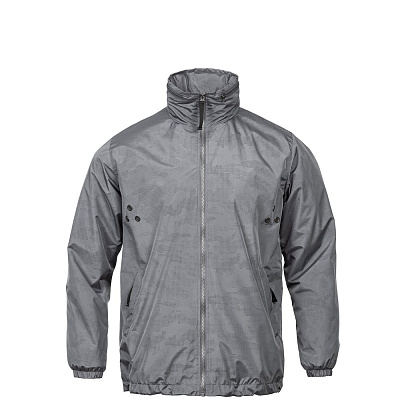 Ветровка светоотражающая Lattvind, серая (Серый)