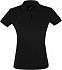 Рубашка поло женская Perfect Women 180 черная - Фото 1