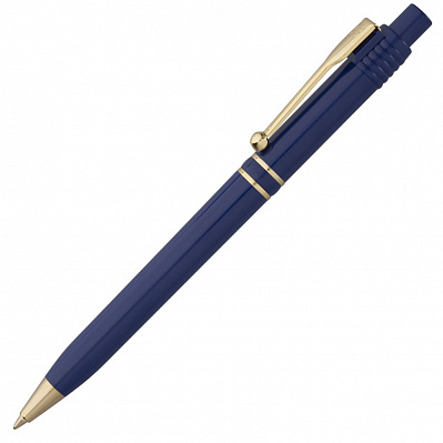 Ручка шариковая Raja Gold, синяя (Синий)