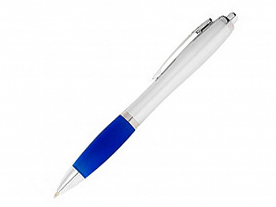 Ручка пластиковая шариковая Nash (Ярко-синий/серебристый)