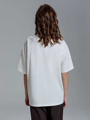 Футболка оверсайз Kangas, белая