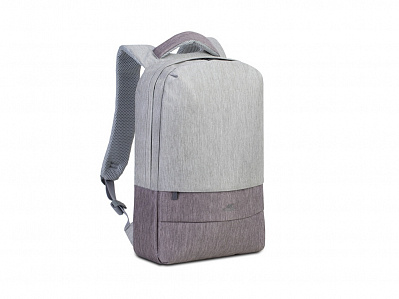 Рюкзак для ноутбука 15.6 (Серый/кофейный)