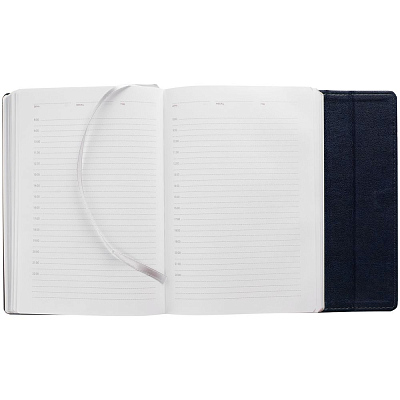 Ежедневник Flap на заказ, недатированный, синий