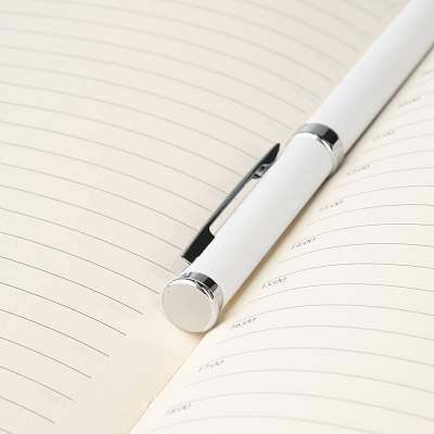 Шариковая ручка Бенуа (Benua), белая