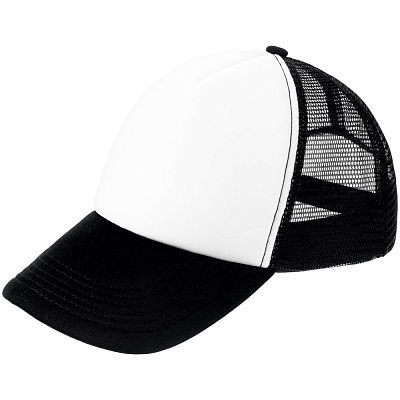 Бейсболка Sunbreaker, черная с белым (Чёрный)